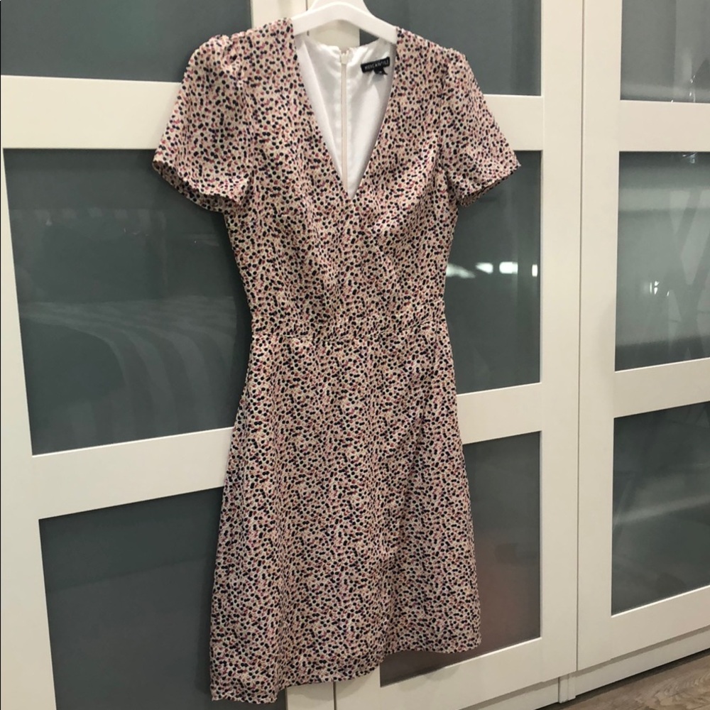 Floral V-Neck Dress